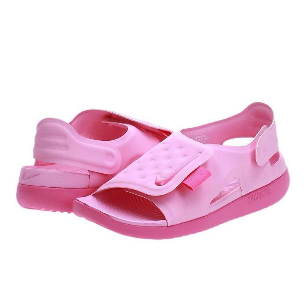 NIKE SUNRAY SIZE 6Y Adjust 5 Open Toe Sandals with Hook & Loop Closure - Picture 5 of 11